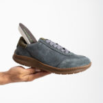 Herren-Barfuß-Sneaker aus echtem Leder - Detail