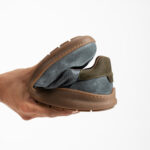 Herren-Barfuß-Sneaker aus echtem Leder - TSL Barefoot Atlas Blue - 9