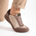 TSL Barefoot Atlas Beige - Beige - Nubukleder