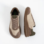 Herren-Barfuß-Sneaker aus echtem Leder - Seitenansicht
