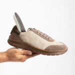 Herren-Barfuß-Sneaker aus echtem Leder - Detail