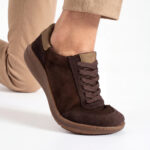 TSL Barefoot Atlas Brown - Braun - Nubukleder