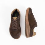 Herren-Barfuß-Sneaker aus echtem Leder - Seitenansicht