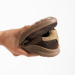 Herren-Barfuß-Sneaker aus echtem Leder - Detail