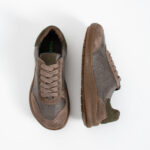 Herren-Barfuß-Sneaker aus echtem Leder - Seitenansicht